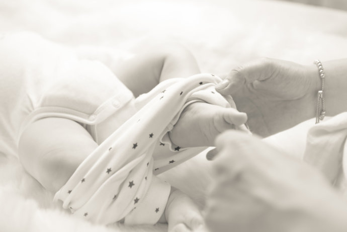 Babyfüße in Sepia Look © Copyright UK Photographie