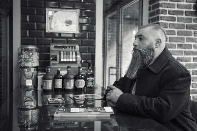 Shooting im Barbershop © Copyright UK Photographie