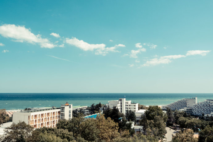 Das Meer im Hintergrund © Copyright UK Photographie
