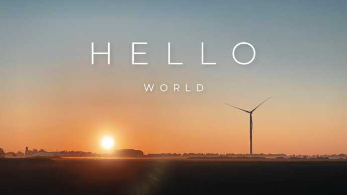 Hallo Welt © Copyright UK Photographie