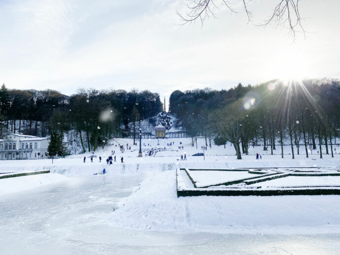 Weiße Landschaft © Copyright UK Photographie